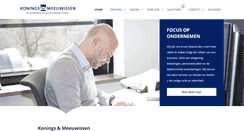 Desktop Screenshot of konings-meeuwissen.nl