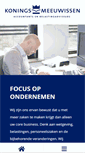 Mobile Screenshot of konings-meeuwissen.nl